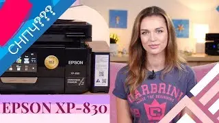 Что нужно знать об СНПЧ на Epson XP-830? | Долгожданная новинка!