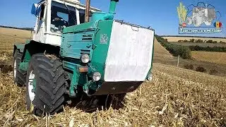 Вспашка земли 32га за 3 дня на т-150к /Moldova