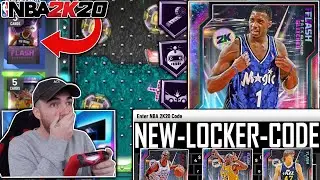 FREE *NEW* LOCKER CODE 2K20 + GLITCHED GALAXY OPAL TRACY MCGRADY GAMEPLAY! (NBA 2K20 MYTEAM)