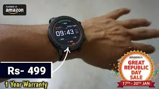 BEST Smart Watch Under Rs 500 | AMOLED Display