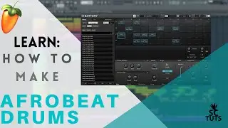 How to make Afrobeat drum in FL Studio 20 with Native instrument Battery 4