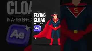 Superman Clock Animation in After Effects - #youtubeshorts #aftereffectstutorial #shorts