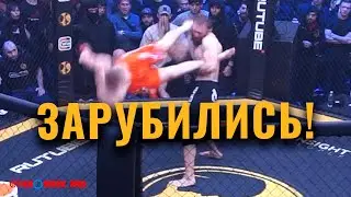 Рофаль vs Якубов - ВСЕ УДАРЫ ЗА ДВЕ МИНУТЫ  / Бой превратился в драку