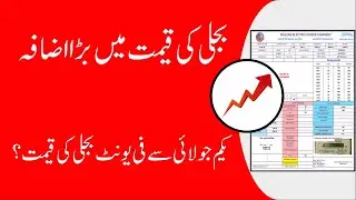 Electricity Bill increase from July 2024 | بجلی کے بل میں اضافہ |  Bijli k unit ma bara ezafa