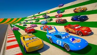 Cars 3 Crazy Lightning McQueen The King Chick Hicks Jackson Storm Francesco Bernoulli & Friends Toys