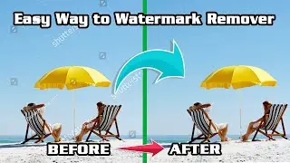 How to Remove a | Watermark | in Photoshop 2022 | Best design tips & tricks