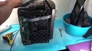 Electrolux AEG Caffe Silenzio ремонт и чистка кофеварки