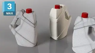 Jerrycan Modeling, 3ds Max