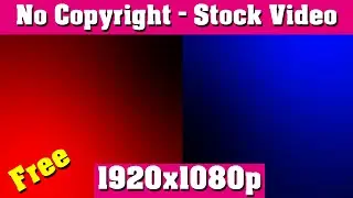 Police Lights - Red Blue - On Black Screen - No Copyright,  Stock Video Animations