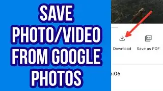 How to Save Photo/Video from Google Photos to Gallery