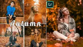 Autumn Presets Lightroom Mobile | Moody Orange Lightroom Preset download | Fall Lightroom presets