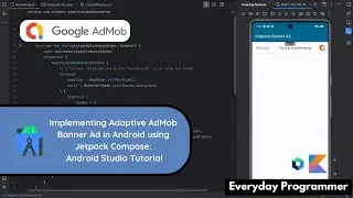 How to implement AdMob Adaptive Banner Ad in Android Studio using Jetpack Compose