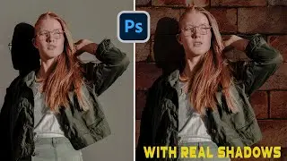 How to Background Remove & Keep Original Shadow - Adobe Photoshop Tutorial For Beginners