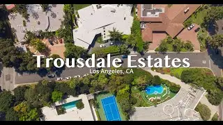 Trousdale Estates drone tour 4K 2024