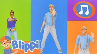 Blippi Wiggle Dance With Meekah | CoComelon Nursery Rhymes & Kids Songs