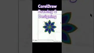 Corel Draw Short Video Flower Design | Lunar Computer College