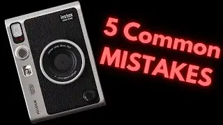 Fujifilm Instax Mini Evo - 5 Common MISTAKES & How to FIX Them