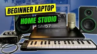 Laptop Home Studio setup for Beginners