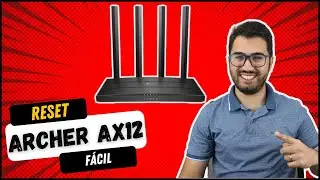 Como fazer RESET no Tplink Archer AX12 (remove senha admin)