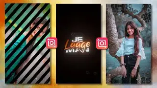 New Instagram Trending Reels Video Editing | New Inshot lyrics Status video Editing | Intro Reels |