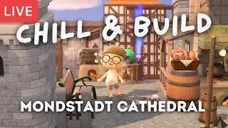 🔴 Mondstadt Cathedral Chill n' Build 🤩 Resident's Services  // Pom Poko 🌿 ACNH Live Stream