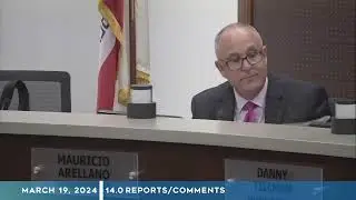 Board of Education Meeting --- March 19, 2024