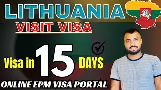 🇱🇹Lithuania Online Visa Application | Get Schengen Visa in 15 Days | Apply Schengen Visa Online 2024