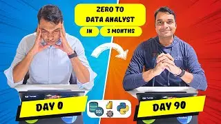 From Zero to Data Analyst in 90 Days: Get Hired in 2024!