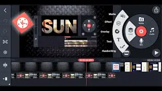 Text+Video Tutorial🔥🔥 || Text Inside video multiply | Kinemaster Tutorial👍