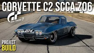 Gran Turismo 7 | Chevrolet Corvette C2 Z06 SCCA Race Car Build Tutorial | Special Projects