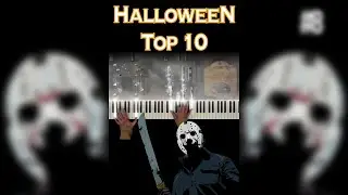 Halloween Top 10 - Jason Voorhees Theme Song (Piano Version) #8