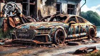 Rebuilding Audi RS7 Sportback - Forza Horizon 5 | Thrustmaster T300 RS Gameplay