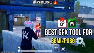 Best GFX TOOL For Bgmi/Pubg 90FPS Unlocked Update 3.3 🔥✔️#pubgmobile