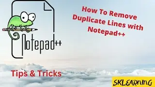 How to Remove Duplicate Lines with Notepad++ |