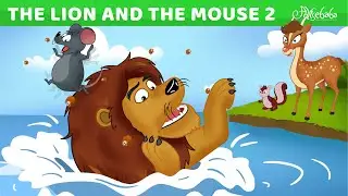 The Lion, The Mouse and The Sleepy Bear | Bedtime Stories for Kids | Animated Fairy Tales