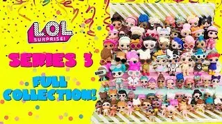 LOL Surprise Series 3 FULL COLLECTION Big Sisters Little Sisters