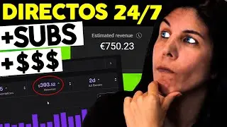 DIRECTO en BUCLE INFINITO para MONETIZAR y GANAR Suscriptores 😲 | @juststreampro