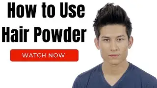 How to Use Hair Powder - TheSalonGuy