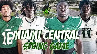 🔥🏈 Miami Central Football Spring 🌴 Game 2023 🚀🏈🔥