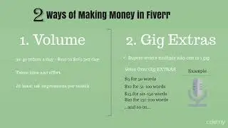 Fiverr Gig Success : Different ways in making money in Fiverr