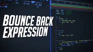 After Effects: How to Create a Bounce Back Effect using Expressions