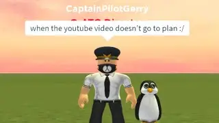 when the youtube video doesn’t go to plan... | ✈️ Work At An Airport! | Roblox