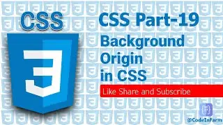 Background Origin in CSS || Mastering CSS's Background Origin Property in Hindi @codeinfarm 🔥