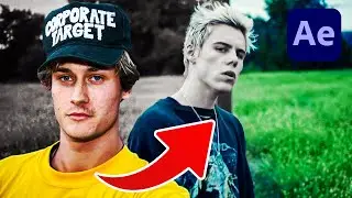 How to create this cool effect like Cole Bennett (Kid LAROI Music Video)