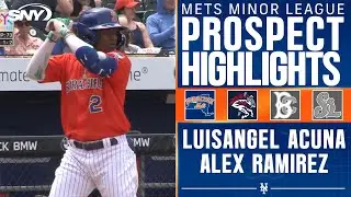 Luisangel Acuna and Alex Ramirez hit deep home runs in Mets minor league system | SNY