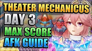 INAZUMA Theater Mechanicus Day 3 AFK Guide Autumnal Resplendence Enter the Horde Genshin Impact