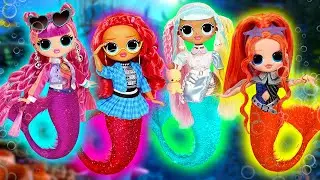 LOL DOLLS TURN into MAGICAL MERMAIDS!