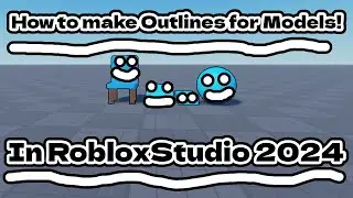 How to add Outlines to Models in Roblox Studio 2024! #robloxstudiotutorial #robloxstudio #roblox