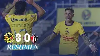 AMÉRICA 3-0 ATLAS J8 | EXHIBICIÓN AZULCREMA 🦅