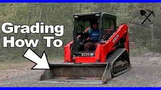 Skid Steer Grading Explained in 4 Minutes